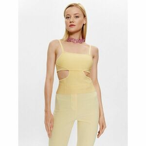 Patrizia Pepe Felső 2K0172/K095-Y433 Sárga Slim Fit kép