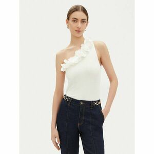 Fracomina Felső FR25ST2018J46301 Ekru Regular Fit kép