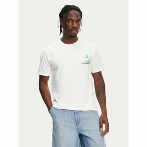 Quiksilver Póló Palm Lines Ss EQYZT08057 Fehér Regular Fit kép