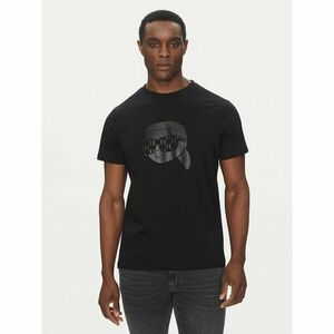 KARL LAGERFELD Póló 755076 552251 Fekete Regular Fit kép