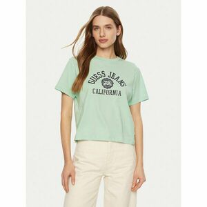 Guess Jeans Póló W5RI43 K8HM0 Zöld Regular Fit kép