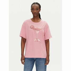 BOSS Póló C_Eband_4 50540433 Rózsaszín Relaxed Fit kép