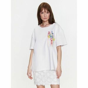 Silvian Heach Póló GPP23037FE Fehér Relaxed Fit kép