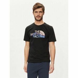 The North Face Póló Mountain Line NF0A87NT Fekete Regular Fit kép