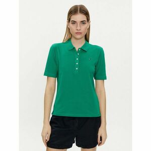 Tommy Hilfiger Pólóing 1985 WW0WW37820 Zöld Regular Fit kép