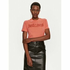 Just Cavalli Póló 76PAHE03 Rózsaszín Regular Fit kép