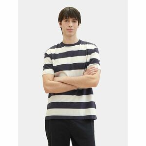 Tom Tailor Denim Póló 1040844 Bézs Relaxed Fit kép