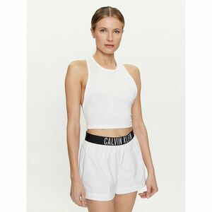 Calvin Klein Swimwear Felső KW0KW02481 Fehér Slim Fit kép