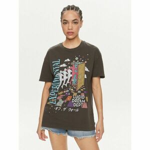 Vans Póló Vivid Dreams Oversized VN000H08 Fekete Regular Fit kép
