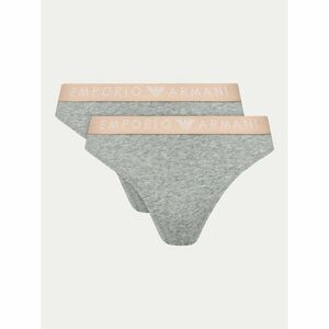 Emporio Armani Underwear 2 db brazil alsó 163337 4F227 00948 Szürke kép