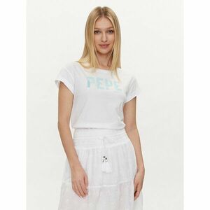 Pepe Jeans Póló Janet PL505836 Fehér Regular Fit kép