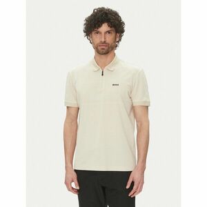 BOSS Pólóing Philix Pima 50538177 Bézs Regular Fit kép