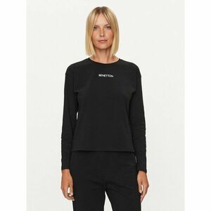 United Colors Of Benetton Pizsama felső 30963M04S Fekete Regular Fit kép
