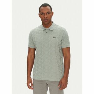 BOSS Pólóing Pirax 50538191 Zöld Relaxed Fit kép