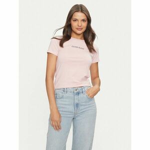 Guess Jeans Póló W4YI01 J1314 Rózsaszín Slim Fit kép