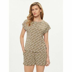 EA7 Emporio Armani Póló 3DTT04 TJUBZ 1731 Barna Regular Fit kép