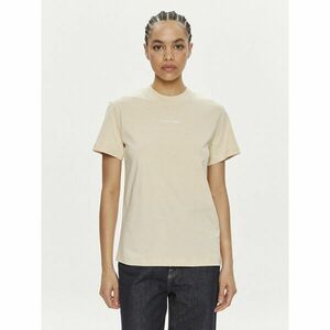 Calvin Klein Póló Multi Logo K20K207215 Bézs Regular Fit kép