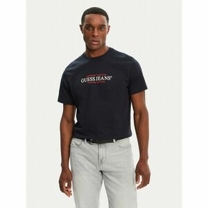 Guess Jeans Póló M4YI42 K8FQ4 Sötétkék Regular Fit kép