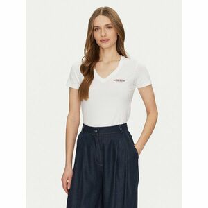 Guess Jeans Póló W4YI23 J1314 Fehér Slim Fit kép