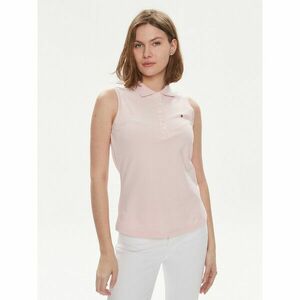 Tommy Hilfiger Pólóing 1985 WW0WW41794 Rózsaszín Slim Fit kép