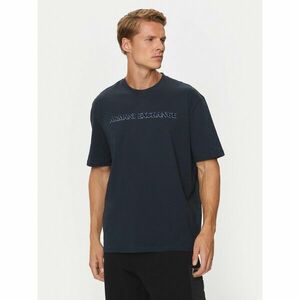 Armani Exchange Póló 6DZTBD ZJ3VZ 1510 Sötétkék Regular Fit kép