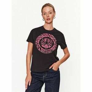 Just Cavalli Póló 75PAHF01 Fekete Regular Fit kép