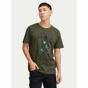 Blend Póló 20717748 Zöld Regular Fit kép