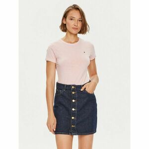 Tommy Hilfiger Póló 1985 WW0WW37857 Rózsaszín Slim Fit kép
