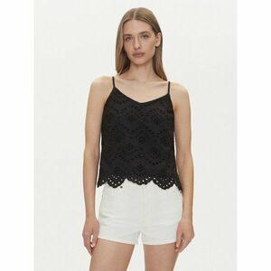 Pieces Felső Vilde 17156563 Fekete Regular Fit kép