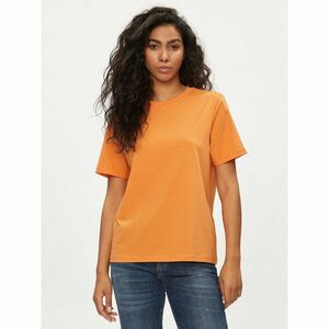 Pieces Póló Ria 17086970 Narancssárga Regular Fit kép