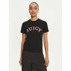 Juicy Couture Póló College Gf JCSCT224414 Fekete Regular Fit kép