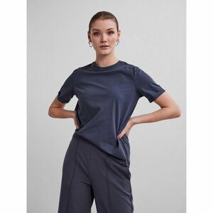 Pieces Póló Ria 17086970 Sötétkék Regular Fit kép