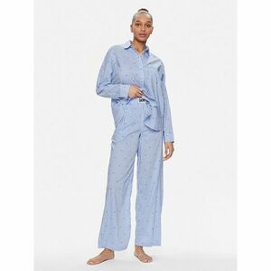 DKNY Pizsama YI90008 Kék Regular Fit kép