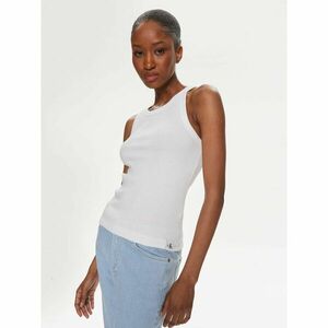 Calvin Klein Jeans Felső Variegated J20J223104 Fehér Slim Fit kép