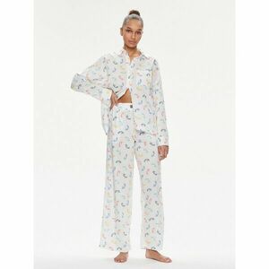 DKNY Pizsama YI90008 Fehér Regular Fit kép