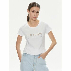 Liu Jo Póló Ecs T-Shirt Basica M VA4216 JS923 Fehér Regular Fit kép