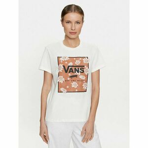 Vans Póló Tropic Fill Floral Bff VN000GGW Ekru Regular Fit kép