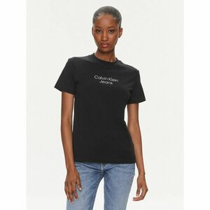 Calvin Klein Jeans Póló Institutional J20J223222 Fekete Regular Fit kép