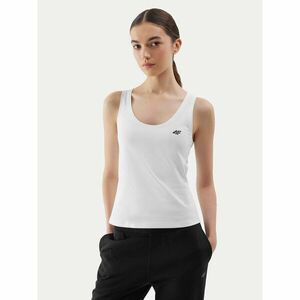 4F Felső 4FWSS24TSLEF041 Fehér Slim Fit kép
