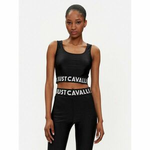 Just Cavalli Felső 76PAM204 Fekete Slim Fit kép