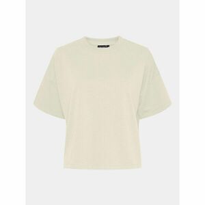 Pieces Póló Chilli Summer 17118870 Ekru Loose Fit kép