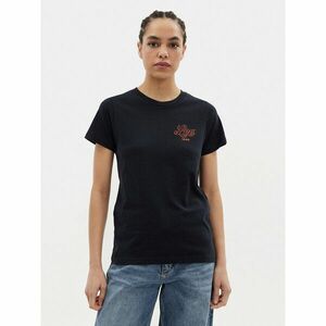 Lee Póló Small Logo 112350198 Fekete Regular Fit kép