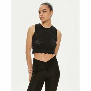 TWINSET Felső 241TT3161 Fekete Slim Fit kép