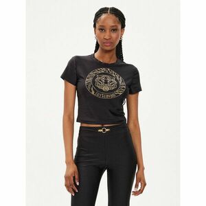 Just Cavalli Póló 76PAH607 Fekete Regular Fit kép