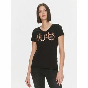 Liu Jo Póló MF3338 JS923 Fekete Regular Fit kép
