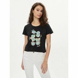 Liu Jo Póló MA4393 J5003 Fekete Regular Fit kép