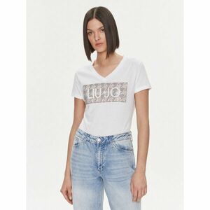 Liu Jo Póló MF3338 JS923 Fehér Regular Fit kép