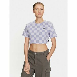 Vans Póló Checker Crew Crop Ii VN000GB5 Sötétkék Regular Fit kép