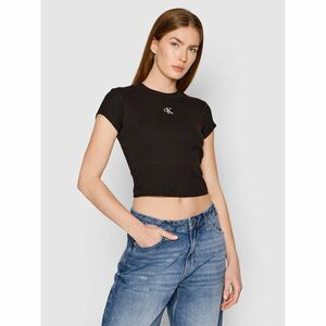 Calvin Klein Jeans Póló J20J218337 Fekete Slim Fit kép