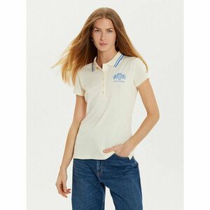 Tommy Hilfiger Pólóing Varsity WW0WW43931 Bézs Slim Fit kép